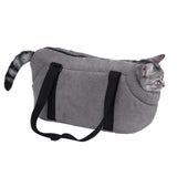 Maxbell Maxbell Pet Carrier Bag Detachable Shoulder Bag with Shoulder Strap for Walking gray