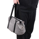 Maxbell Maxbell Pet Carrier Bag Detachable Shoulder Bag with Shoulder Strap for Walking gray