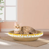 Maxbell Maxbell Cat Scratcher Lounge Sleeping Board Crafts Furniture Protective Pet Supplies Round Diameter 46cm