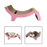 Maxbell Maxbell Durable Cat Scratch Pad Pet Supply Corrugated Board Protector Your Furniture Pink