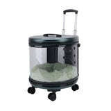 Maxbell Maxbell Cat Trolley Case Bag Pet Carrier Breathable for Puppy Kitten Kitty Hiking Green