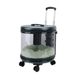Maxbell Maxbell Cat Trolley Case Bag Pet Carrier Breathable for Puppy Kitten Kitty Hiking Green