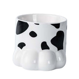 Maxbell Maxbell Cute Cat Dog Bowl Feeding Dish Smooth Surface Easy Cleaning for Drinking White
