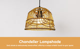 Maxbell 2xLampshade Ceiling Pendant Light Shade for Living Room Restaurant Dining Room