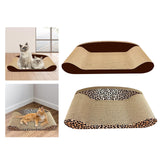 Maxbell Maxbell Cat Scratcher Sofa Pad Scratching Board Corrugated Bed Grind Claws Coffee