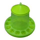 Chicken Feeder with Feeding Holes Hanging feed Dispenser Visible for Duck 12kg - Aladdin Shoppers