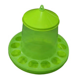 Chicken Feeder with Feeding Holes Hanging feed Dispenser Visible for Duck 12kg - Aladdin Shoppers