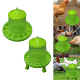 Chicken Waterer Automatic Poultry Feeder for Birds Guinea Fowl Peacocks 31x29cm With Bracket - Aladdin Shoppers