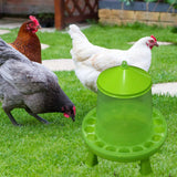 Chicken Waterer Automatic Poultry Feeder for Birds Guinea Fowl Peacocks 31x29cm With Bracket - Aladdin Shoppers