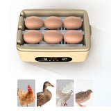 Desktop Digital Egg Incubator Egg Turner Poultry Hatcher for Hatching Quail 5 Manual Egg Turning - Aladdin Shoppers