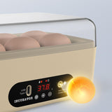 Desktop Digital Egg Incubator Egg Turner Poultry Hatcher for Hatching Quail 5 Manual Egg Turning - Aladdin Shoppers