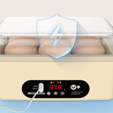 Desktop Digital Egg Incubator Egg Turner Poultry Hatcher for Hatching Quail 5 Manual Egg Turning - Aladdin Shoppers