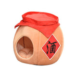 Cave Pet Bed Dogs Tent Small Medium Puppy Nest Kitten Hut Cats Warm House Yellow M - Aladdin Shoppers
