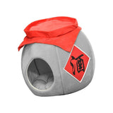 Cave Pet Bed Dogs Tent Small Medium Puppy Nest Kitten Hut Cats Warm House Gray L - Aladdin Shoppers