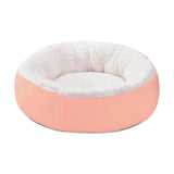 Plush Cat Sleeping Pad Mattress Blanket Pet Bed Mat for Kitten Puppy Rest 40cm Pink - Aladdin Shoppers