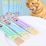 Cat Sticks Interactive Easy Digestion Snack Feeding for Adult Senior Cats salmon - Aladdin Shoppers