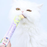 Cat Sticks Interactive Easy Digestion Snack Feeding for Adult Senior Cats salmon - Aladdin Shoppers