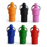 3x Lightweight Pet Dog ID Tag Tube for Puppy Address Label Tube Anti Lost Red - Aladdin Shoppers