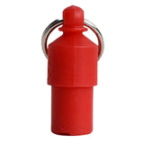 3x Lightweight Pet Dog ID Tag Tube for Puppy Address Label Tube Anti Lost Red - Aladdin Shoppers