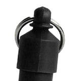 3x Lightweight Pet Dog ID Tag Tube for Puppy Address Label Tube Anti Lost Black - Aladdin Shoppers