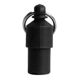 3x Lightweight Pet Dog ID Tag Tube for Puppy Address Label Tube Anti Lost Black - Aladdin Shoppers