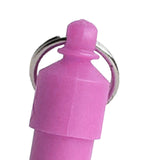 3x Lightweight Pet Dog ID Tag Tube for Puppy Address Label Tube Anti Lost Pink - Aladdin Shoppers