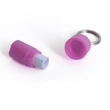 3x Lightweight Pet Dog ID Tag Tube for Puppy Address Label Tube Anti Lost Pink - Aladdin Shoppers