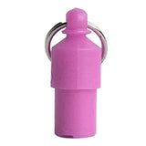 3x Lightweight Pet Dog ID Tag Tube for Puppy Address Label Tube Anti Lost Pink - Aladdin Shoppers