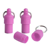 3x Lightweight Pet Dog ID Tag Tube for Puppy Address Label Tube Anti Lost Pink - Aladdin Shoppers