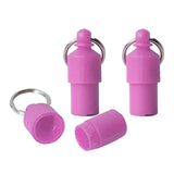 3x Lightweight Pet Dog ID Tag Tube for Puppy Address Label Tube Anti Lost Pink - Aladdin Shoppers