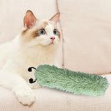 Cat Catnip Toy Kitten Bite Resistant Soft Exercise Stuffed Plush Cat Pillows green - Aladdin Shoppers