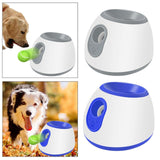 Pet Automatic Ball Launcher Interactive Dog Tennis Ball Throwing Machine Blue - Aladdin Shoppers