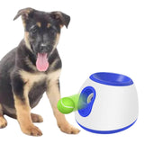 Pet Automatic Ball Launcher Interactive Dog Tennis Ball Throwing Machine Blue - Aladdin Shoppers