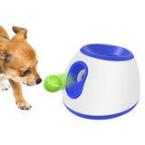 Pet Automatic Ball Launcher Interactive Dog Tennis Ball Throwing Machine Blue - Aladdin Shoppers