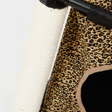 Mult Functional Cat Condo Climbing Frame Ball Indoor Cats Grind Claws Yellow - Aladdin Shoppers