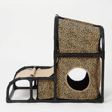 Mult Functional Cat Condo Climbing Frame Ball Indoor Cats Grind Claws Yellow - Aladdin Shoppers