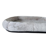 Creative Dog Bed for Human Breathable Warm Soft for Dogs Birthday Gifts 135x85x30cm Gray - Aladdin Shoppers