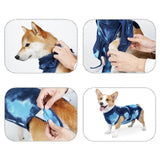 Dog Recovery Suit After Surgery Shirt Abdominal Wound Protect for Puppy XL Blue - Aladdin Shoppers