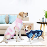 Dog Recovery Suit After Surgery Shirt Abdominal Wound Protect for Puppy XL Blue - Aladdin Shoppers