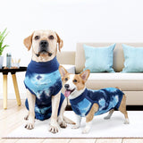 Dog Recovery Suit After Surgery Shirt Abdominal Wound Protect for Puppy XL Blue - Aladdin Shoppers