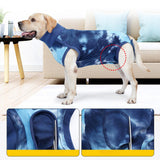 Dog Recovery Suit After Surgery Shirt Abdominal Wound Protect for Puppy XL Blue - Aladdin Shoppers