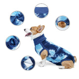 Dog Recovery Suit After Surgery Shirt Abdominal Wound Protect for Puppy XXL Blue - Aladdin Shoppers