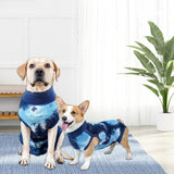 Dog Recovery Suit After Surgery Shirt Abdominal Wound Protect for Puppy XXL Blue - Aladdin Shoppers