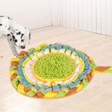 Dog Snuffle Pad Puzzle Toys Food Dispenser Round for Small/Large Dogs Puppy - Aladdin Shoppers