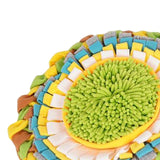 Dog Snuffle Pad Puzzle Toys Food Dispenser Round for Small/Large Dogs Puppy - Aladdin Shoppers