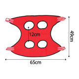 Cat Grooming Hammock Restraint Towel Bag Dog for Puppy Nail Clip Washing M Red - Aladdin Shoppers