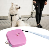 Portable Retractable Dog Leash Pet Leads for Dogs Medium Small Pet Walking 2m pink square - Aladdin Shoppers