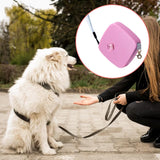 Portable Retractable Dog Leash Pet Leads for Dogs Medium Small Pet Walking 2m pink square - Aladdin Shoppers