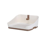 Indoor Dog Toilet Puppy Pee Tray Washable for Small Medium and Large Dogs brown - Aladdin Shoppers