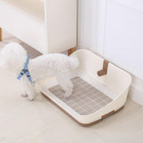 Indoor Dog Toilet Puppy Pee Tray Washable for Small Medium and Large Dogs brown - Aladdin Shoppers